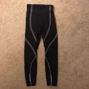 Black and grey 7/8 lululemon leggings